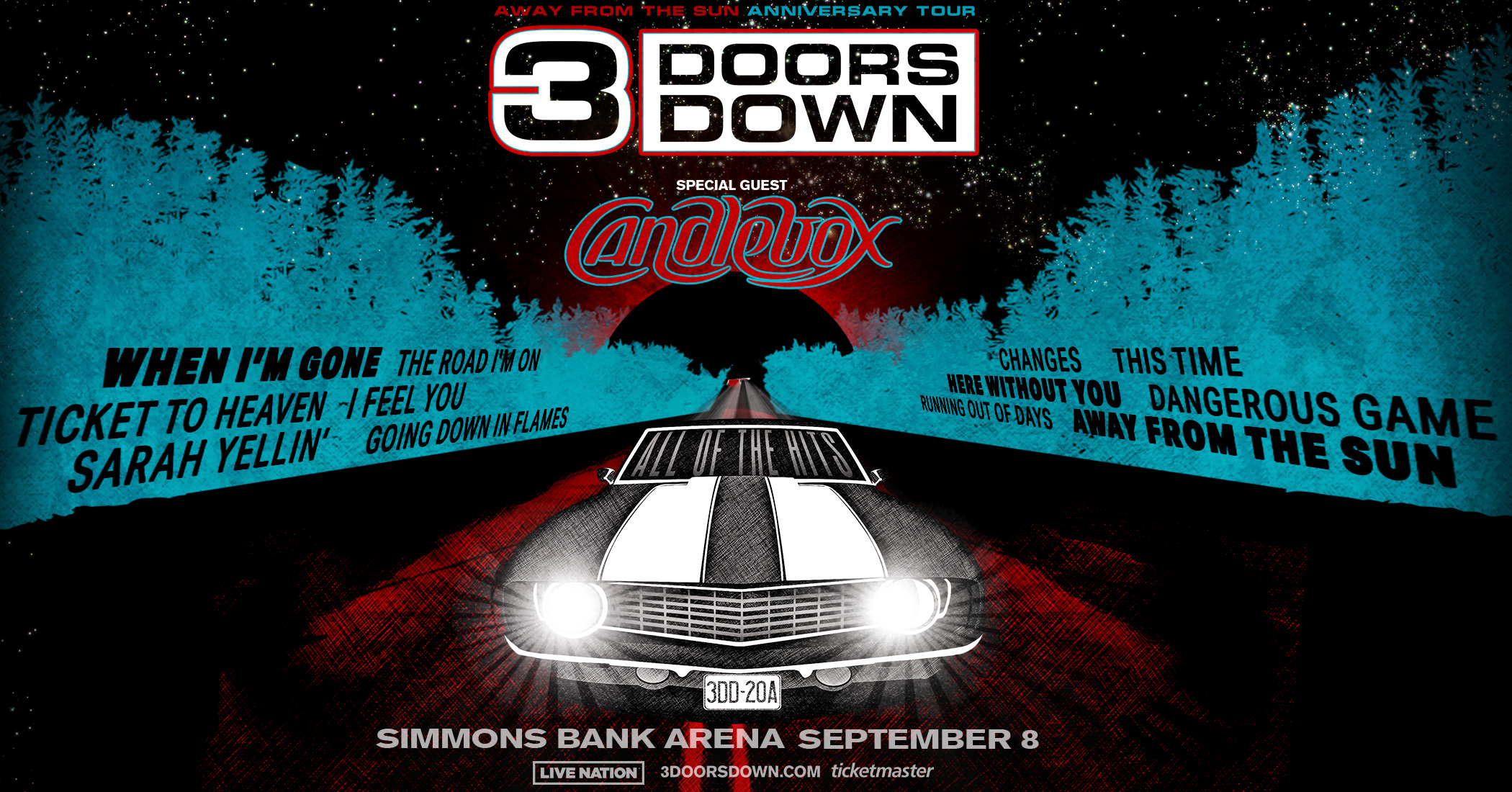 3 Doors Down - 09/08/2023